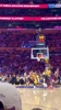 现场直击G1老詹撤步跳投!🏀🔥 湖人主场气势如虹!
