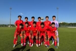 中国U-15男足2-0战胜意大利U-15男足,沙明梅开二度
