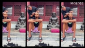 哈哈中国元素乱入!刺狼G6比赛插播了文班亚马少林寺修行片段!