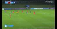 扳回一球!帅惟浩助攻万项挑射破门,U17男足1-3落后日本
